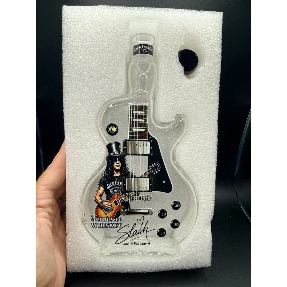 Guitar Slash Decanter, Rock Music Liquor Bottle, Electric Guitar Whiskey